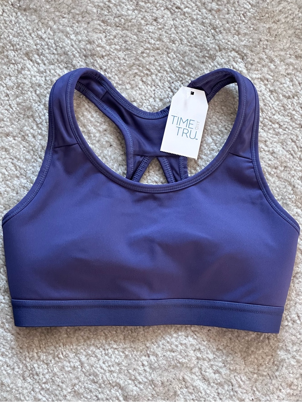 Time and Tru - Racerback Sport Bra